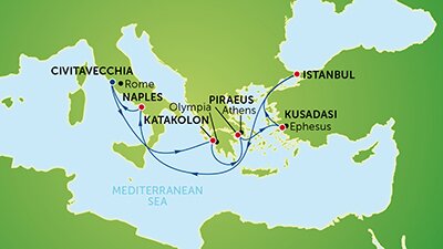 карта круиза карта круиза